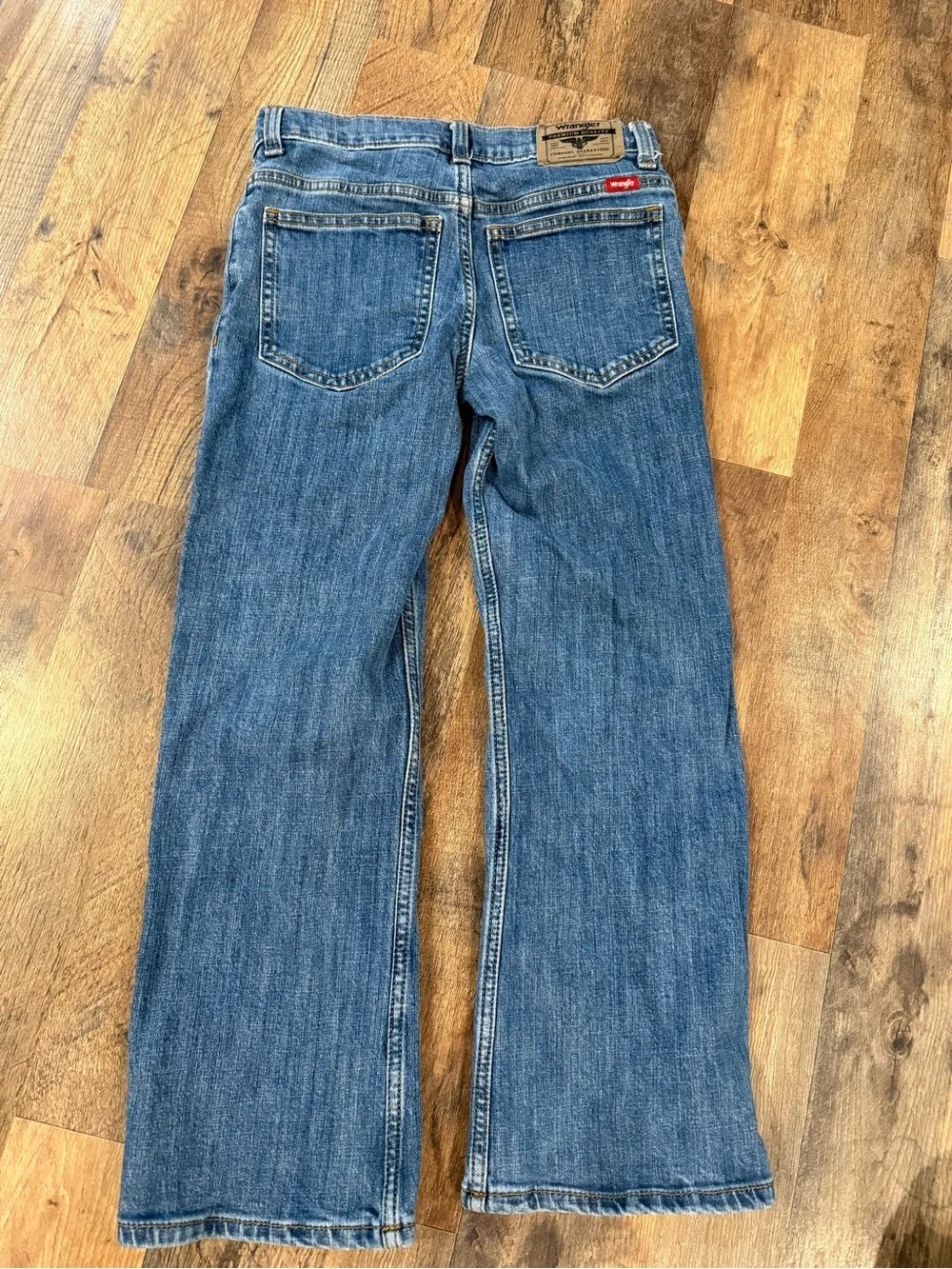 Wrangler Kids Blue Denim Jeans - Classic Boot